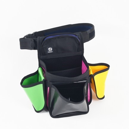 Routesetter Bag AGREST_HOLD SHOOTER - pink-black-yellow-green