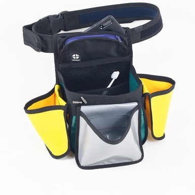 Routesetter Bag AGREST_HOLD SHOOTER - malachite-grey-yellow