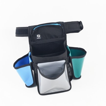 Routesetter Bag AGREST_HOLD SHOOTER - black-grey-blue-malachite