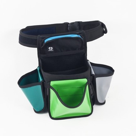 Routesetter Bag HOLD SHOOTER -black-green-malachite-grey