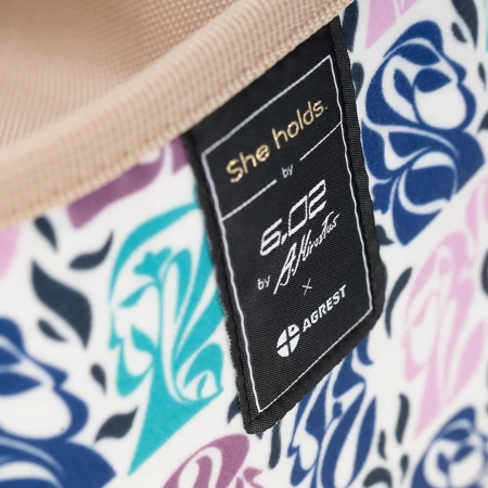 Chalk bag SHE HOLDS - 6,02 by A.Miroslaw x AGREST - label