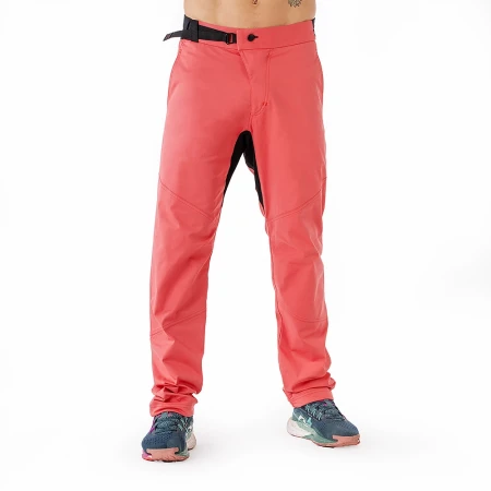 Meskie-spodnie-wspinaczkowe-SKILLER-LIGHT-Koral-przód-1.webp