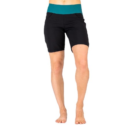 Women's Climbing Shorts ROCK PANTHER 2 Black-3.jpg